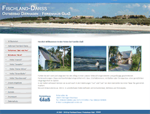 Tablet Screenshot of fischland-darss-ferien.de